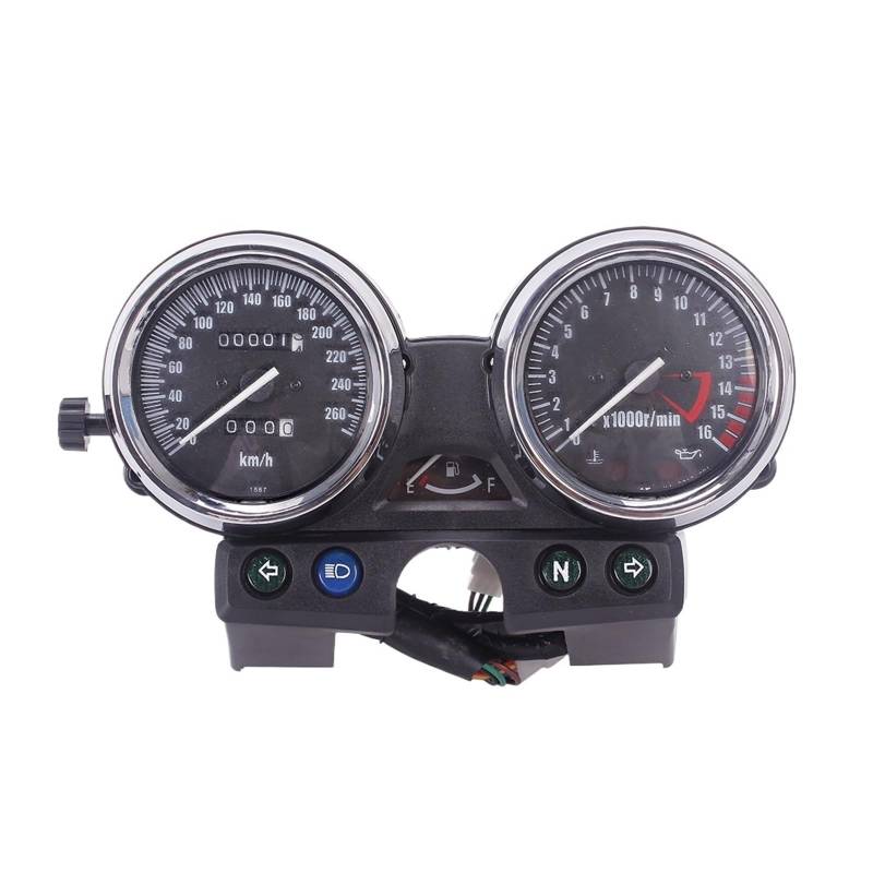 Kilometerzähler Tachometer Instrumenteneinheit Messgeräte Tacho Cluster Tachometer Kilometerzähler Drehzahlmesser Für Kawasaki ZR250 Balius ZRX400 ZRX 750 1100 1200 von PZUBGUHT