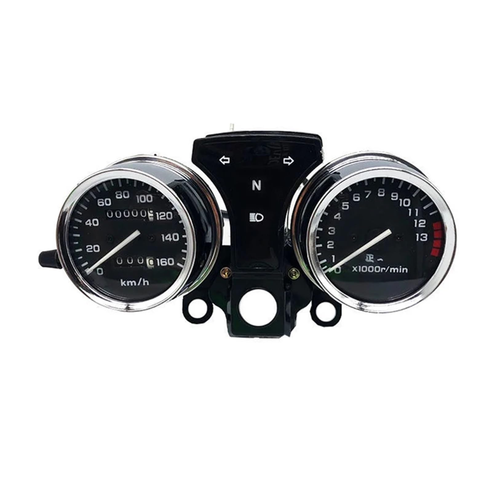 Kilometerzähler Tachometer Motorrad Instruent Tachometer Tachometer Für Hon&da JIALING CM125 V-Men SDH125 125cc 1/2 Kabel Tacho Geschwindigkeit Meter Uhr Assy von PZUBGUHT