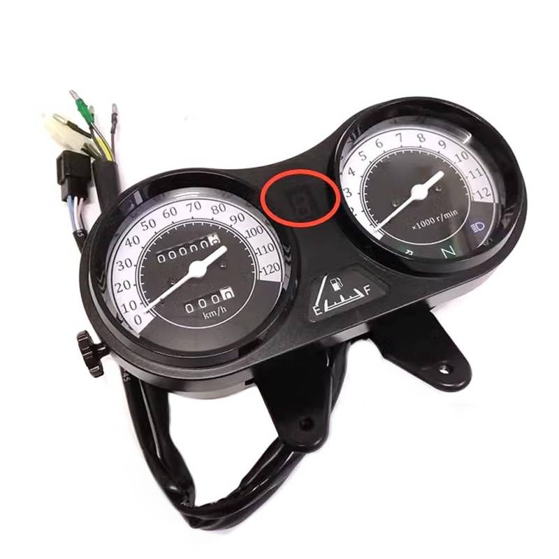 Kilometerzähler Tachometer Motorrad Instrument Tachometer Tachometer Für Yam&aha YBR125 JYM125-3F JYM125 YB125SP Geschwindigkeit Meter Uhr von PZUBGUHT