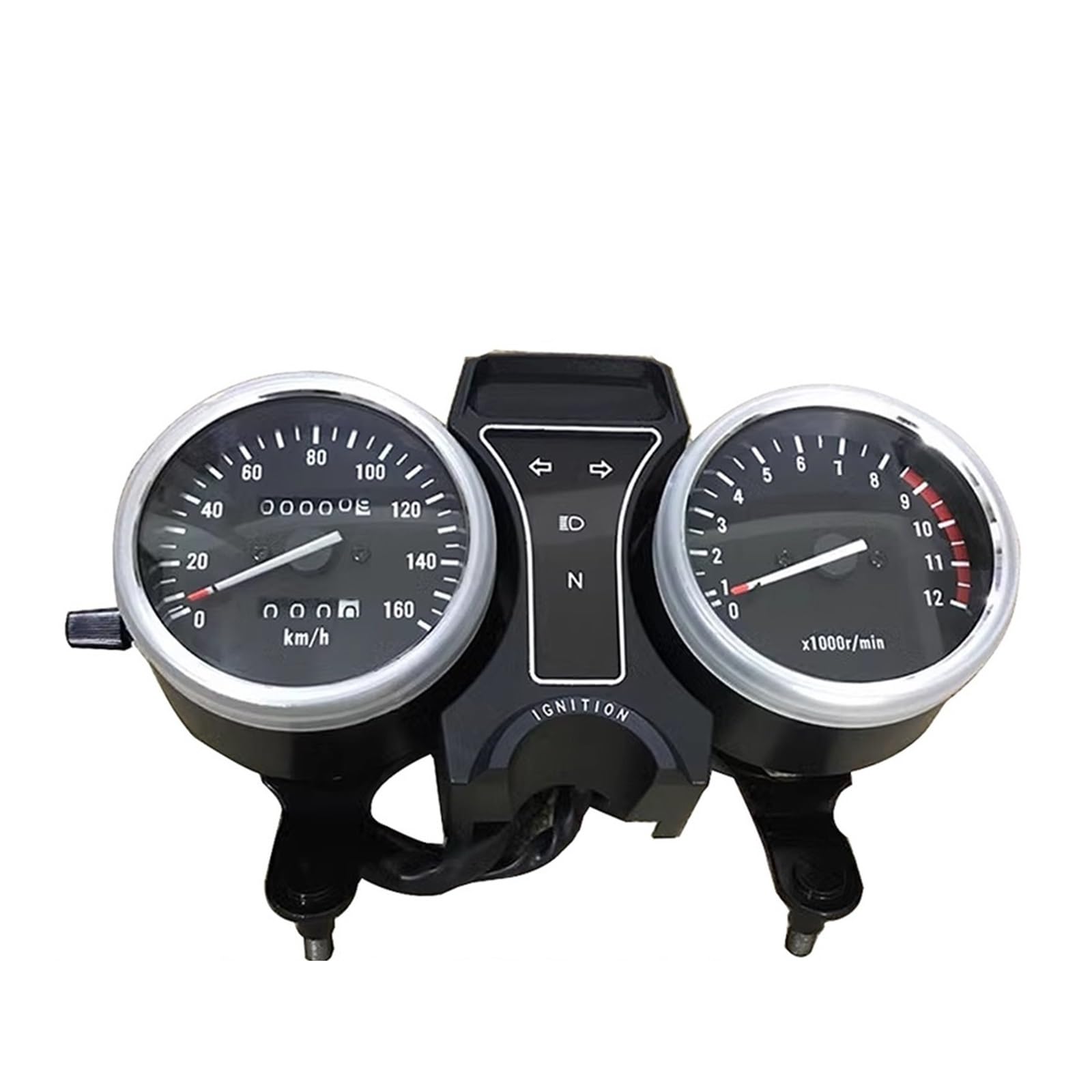 Kilometerzähler Tachometer Motorrad Mechanische Tacho Digital Manometer Drehzahlmesser Kilometerzähler Für Suzuki GN250 WANGJIANG 250 von PZUBGUHT