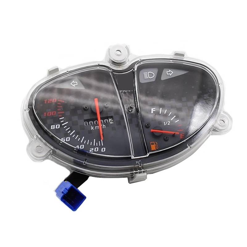 Kilometerzähler Tachometer Motorrad Tacho Montage Drehzahlmesser Für Suzuki HJ125T-11A 8A AN125 Roller Speedo Meter Instrument von PZUBGUHT