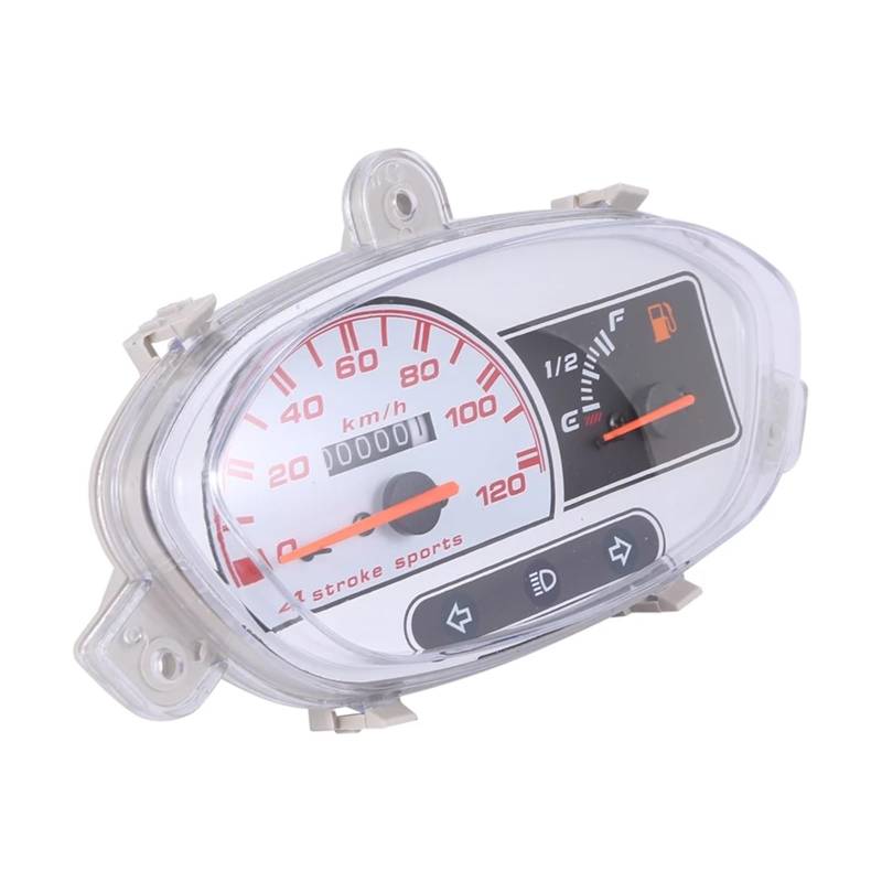 Kilometerzähler Tachometer Motorradinstrument Tachometer Kilometerzähler Instrumentenbaugruppe Passend Für Yam&aha Jog 125CC Roller Motorrad von PZUBGUHT