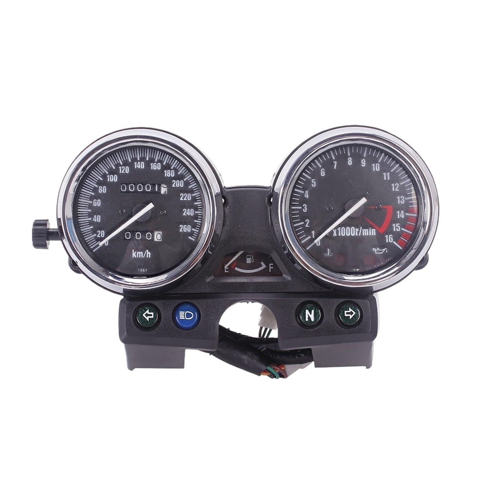 Kilometerzähler Tachometer Motorräder Tacho Gauge Tachometer Kilometerzähler Für Kawasaki ZRX ZRX1100 ZRX400 250 400 750 1100 ZRX250 ZRX750 ZRX1100 von PZUBGUHT