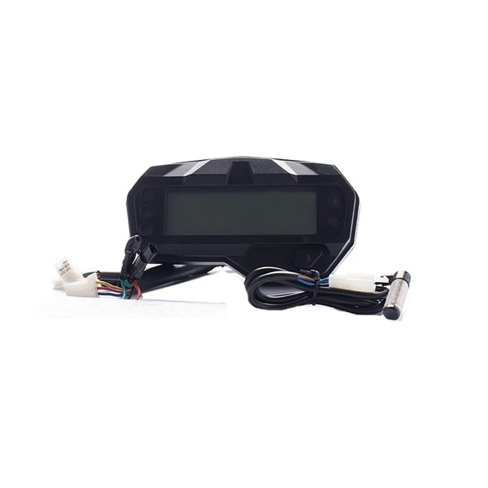 Kilometerzähler Tachometer Universal Motorrad LCD Digital Tacho Meter Kilometerzähler 7 Farbe Drehzahlmesser Für Yam&aha FZ S 150 V2 FZ16 FZ150 FZ-S V2.0 von PZUBGUHT