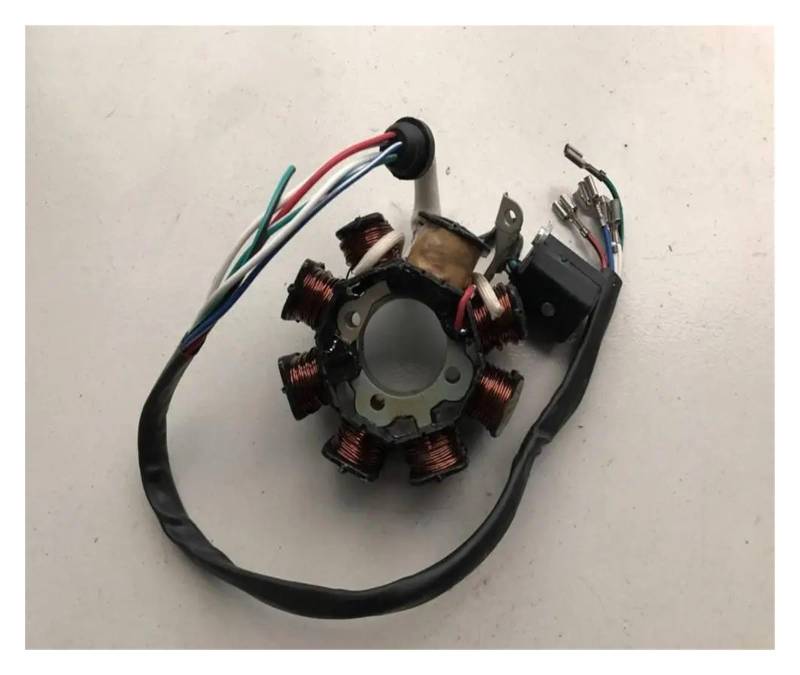 Magneto Statorspule 4/8 Spule Stator Magneto Lichtmaschine Stator Für QJ125 GN GS150 für Keeway Motorrad für Ho&nda für Yam&aha ATV Motorrad Moped Teil Zündungen(8 Coil stator) von PZUBGUHT