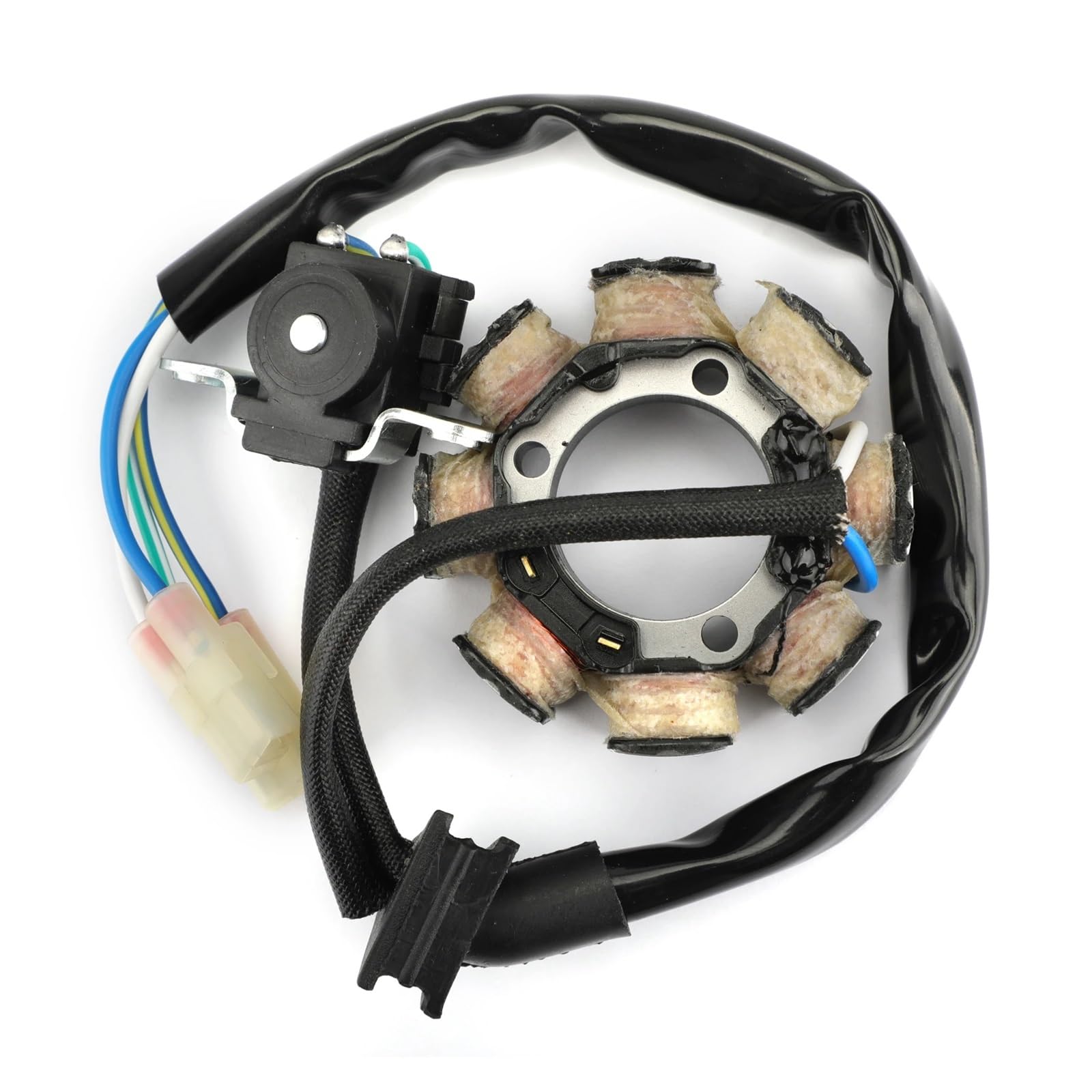 Magneto Statorspule Lichtmaschine Stator Spule 8 Pole Für Ho&nda CRF250 CRF250R CRF450R 2008 CRF 250R 450R 250 450 R 31120-MEN-A11 Teile Zündungen von PZUBGUHT