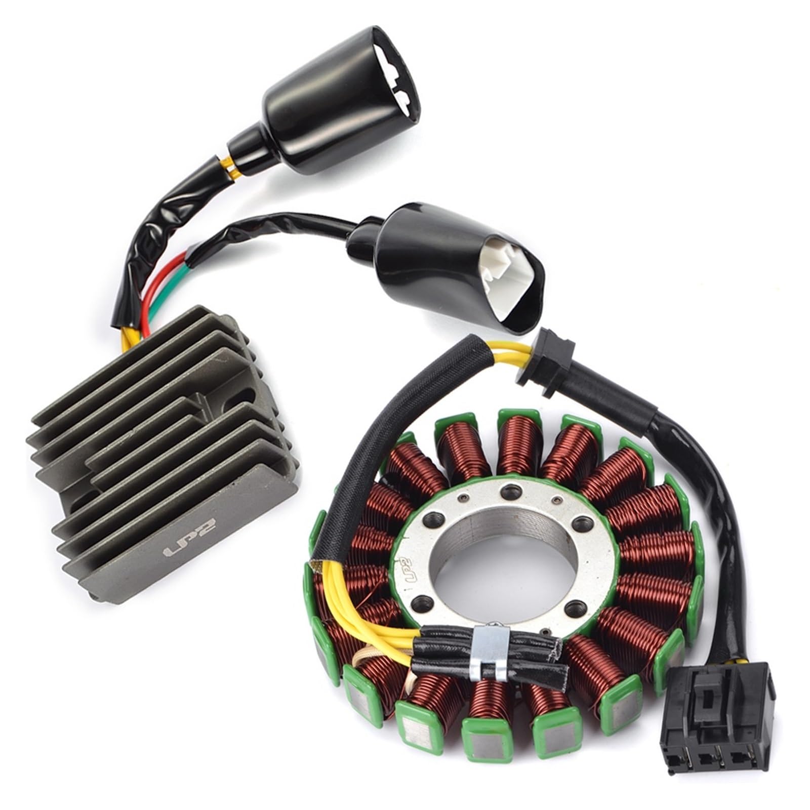 Magneto Statorspule Motorrad Stator Spule + Regler Gleichrichter Für Ho&nda CBR1000RR CBR1000 2004 2005 2006 2007 CBR 1000 RR 1000RR 04-2007 Zündungen von PZUBGUHT