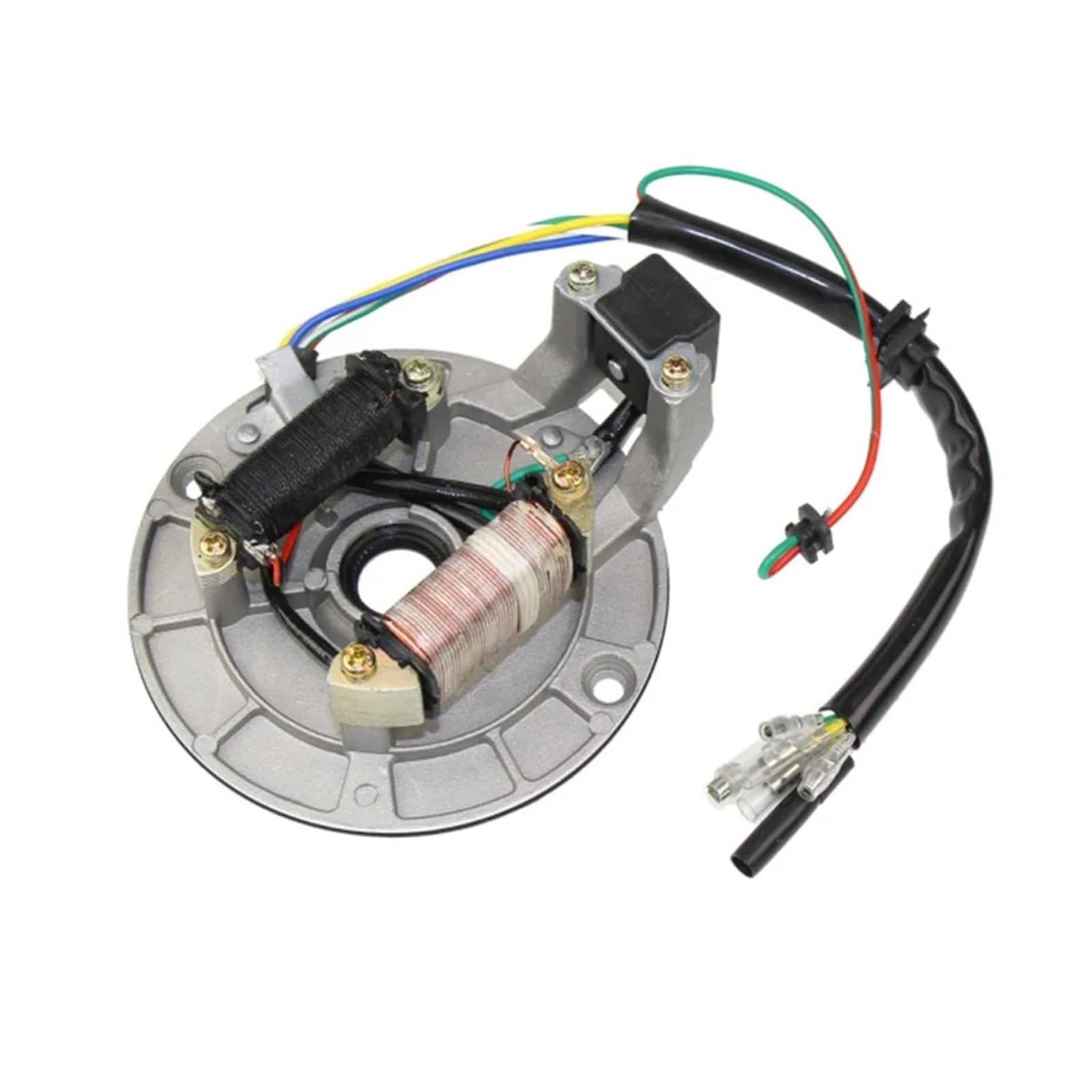 Magneto Statorspule Motorrad Stator Spule für JH70 JH 70 Stator Platte Pickup Magneto Zündspule Rotor Für Pit Bike für 70cc 90cc 110cc 125cc Zündungen von PZUBGUHT