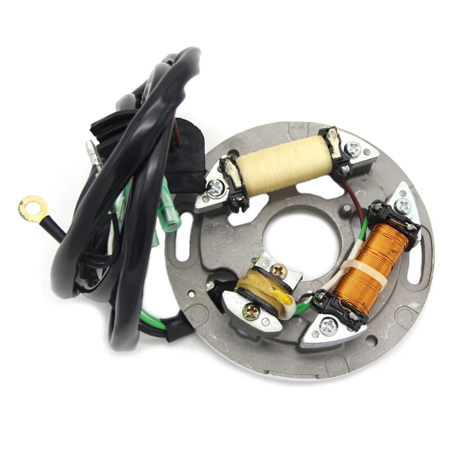 Magneto Statorspule Motorrad Zündung Magneto Stator Spule Für Yam&aha 650M 650TX FX700 MJ-700 Welle Raider RA700 700TL 700TX EXC1200 62T-85560-00 Zündungen von PZUBGUHT