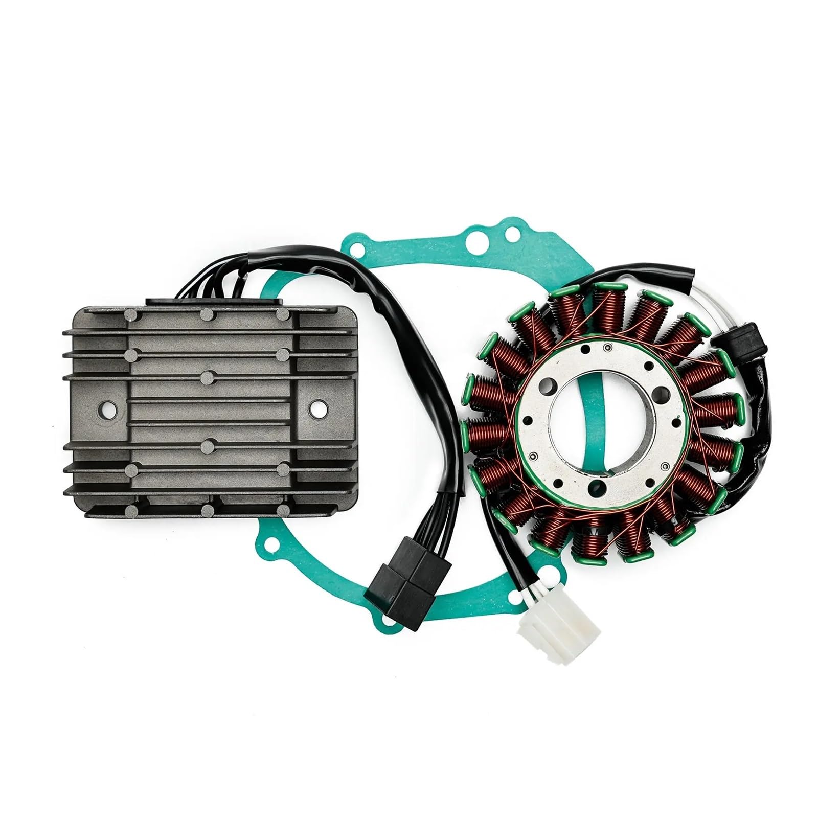 Magneto Statorspule Regler Gleichrichter Magneto Stator Dichtung Für Suzuki GSX-R GSXR 1000 2001-2002 Motorrad Zubehör Zündungen von PZUBGUHT