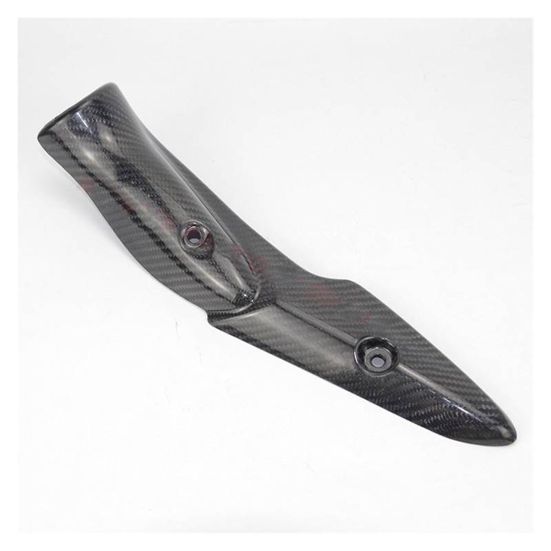 Motorrad Auspuff Hitzeschild Auspuff Carbon Fiber Hitzeschild Abdeckung Schutz Anti-Verbrühungen Shell Für Kawasaki Z900 2017-2021 von PZUBGUHT