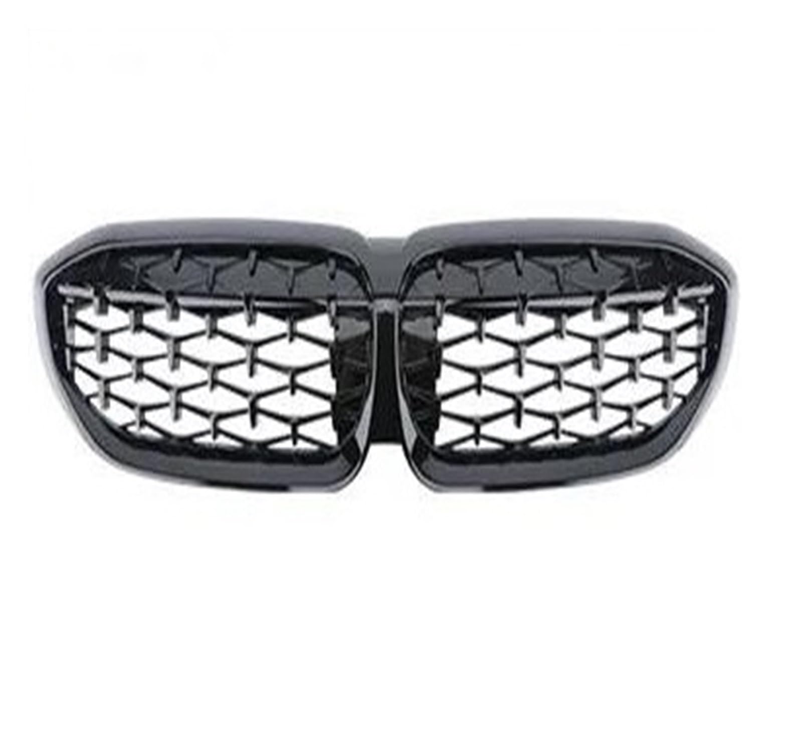 Auto Frontgrill Für 3 Serie G20 G28 2020-2023 Auto Zubehör Front Niere Grille ABS Schwarz Doppel Lamellen Grill Kühlergrill Vorne(Full Black) von PaCsci