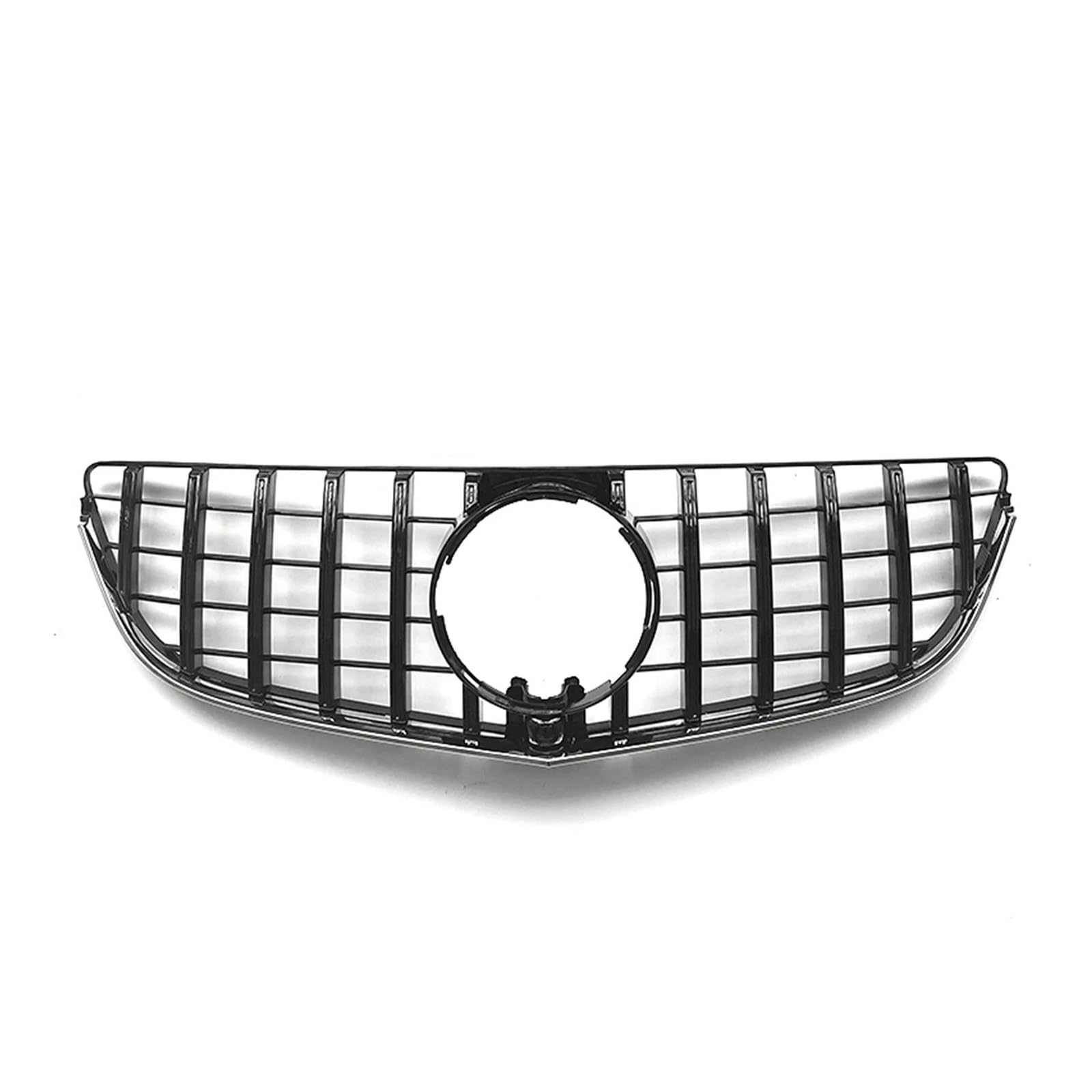 Auto Frontgrill Für Benz Für E Coupe W207 C207 A207 2014-2017 2 Türer E250 E350 E400 E500 Frontgrill GT Style Oberer Stoßfänger Haubengittergrill Kühlergrill Vorne(Schwarz) von PaCsci