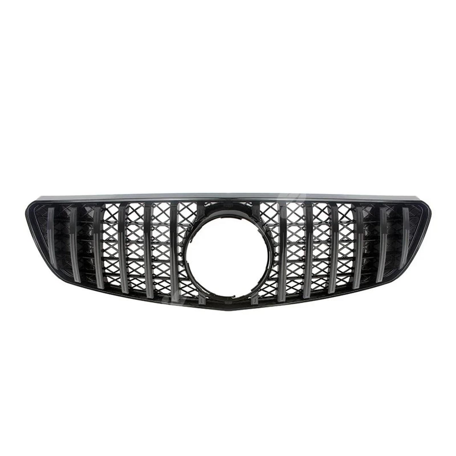 Auto Frontgrill Für Benz Für R-Klasse R280 R320 R350 R500 V251/W251 2006-2009 Auto Front Racing Facelift Grills Oberen Stoßstange Grill Kühlergrill Vorne(Schwarz) von PaCsci