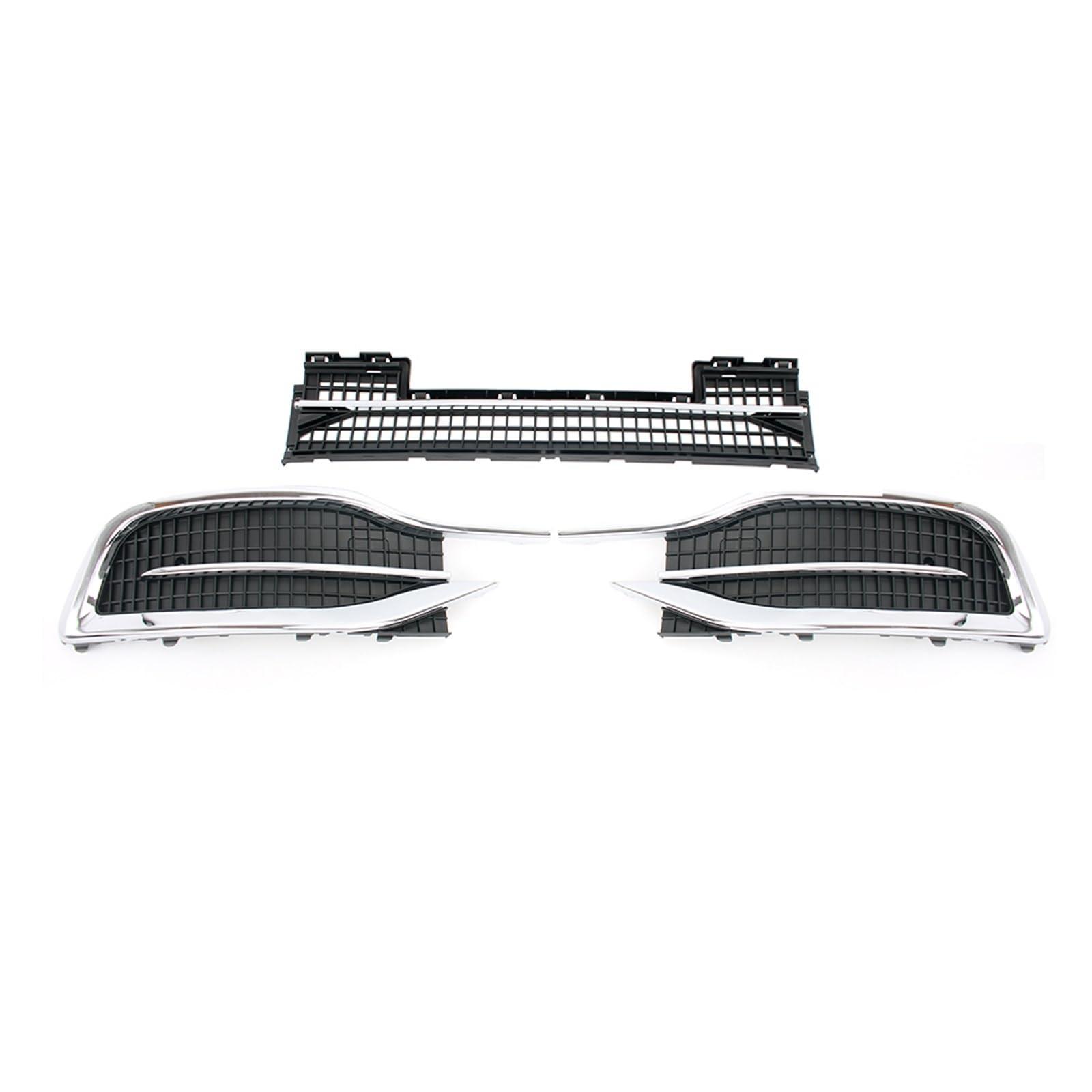 Auto Frontgrill Für Benz Für V-Klasse W447 2020 2021 Links + Mitte + Rechte Seite Racing Facelift Kühlergrill Unteren Gitter Kühler Kühlergrill Vorne von PaCsci