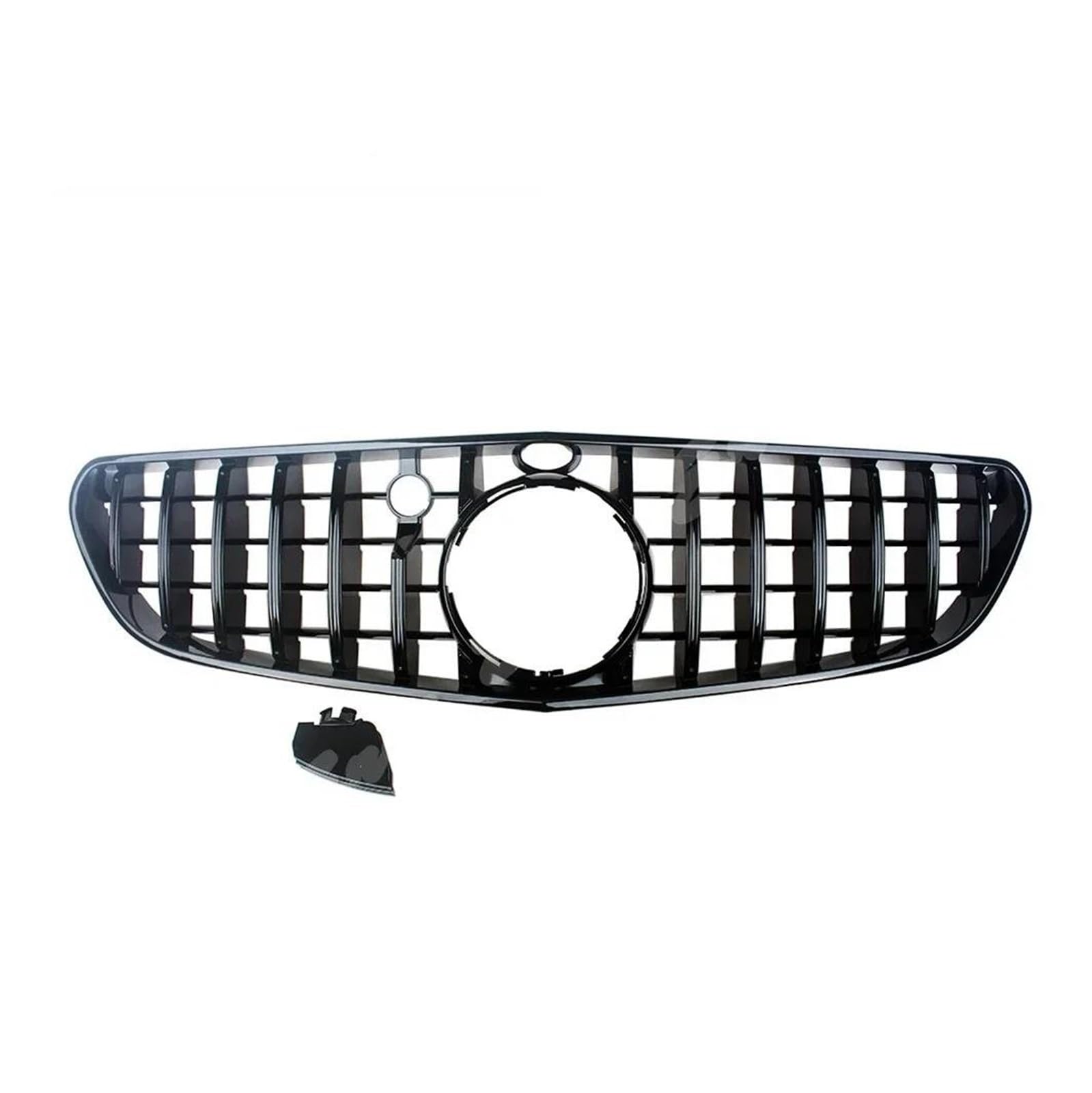 Auto Frontgrill Für Benz Für W217 S63 S65 Coupe Für AMG 2015-2017 2018-2021 + Auto Vorne Racing Grill Billet Stoßstange Grille Obere Abdeckung Kühlergrill Vorne(Black 2015-2017) von PaCsci