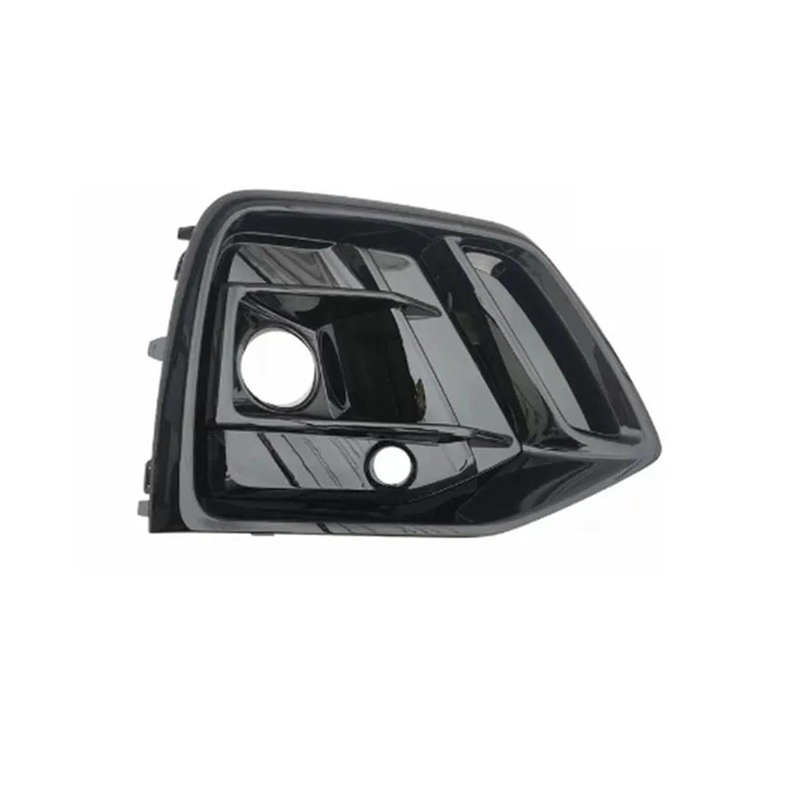 Auto Frontgrill Für Q5 SQ5 S-Linie Sline Sport 2021 2022 2023 Links Rechts Auto Front Stoßstange Nebel Licht Kühlergrill Grill Abdeckung Mit Acc Loch Kühlergrill Vorne(Black Right) von PaCsci