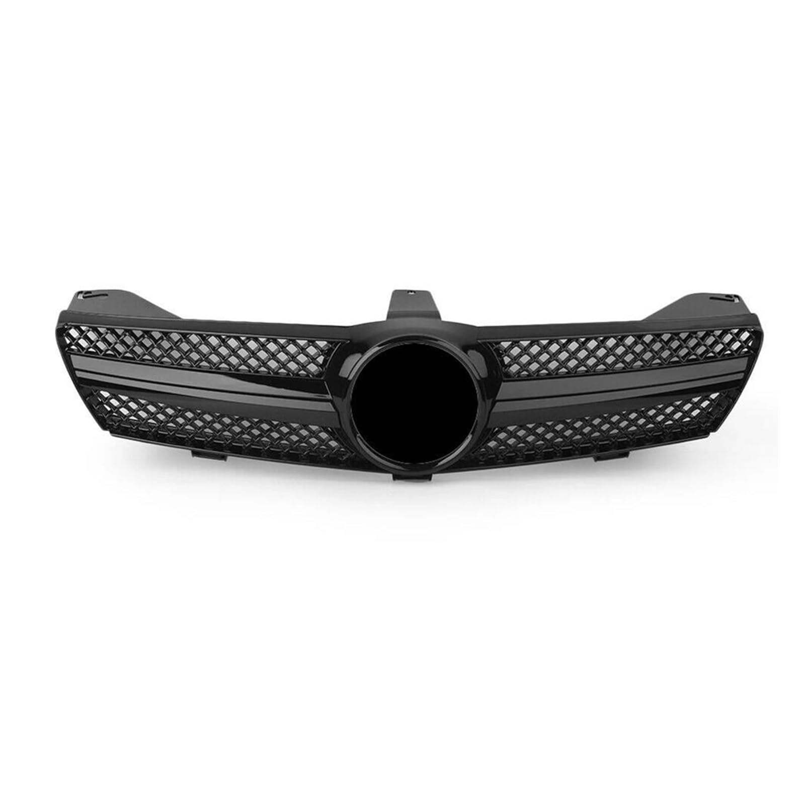 Auto Frontgrill Kühlergrill Für Benz W219, Für CLS-Klasse, CLS350, CLS500, SLS600 2005 2006 2007 2008 Für AMG-Stil, Obere Stoßstangenhaube, Netz Kühlergrill Vorne von PaCsci