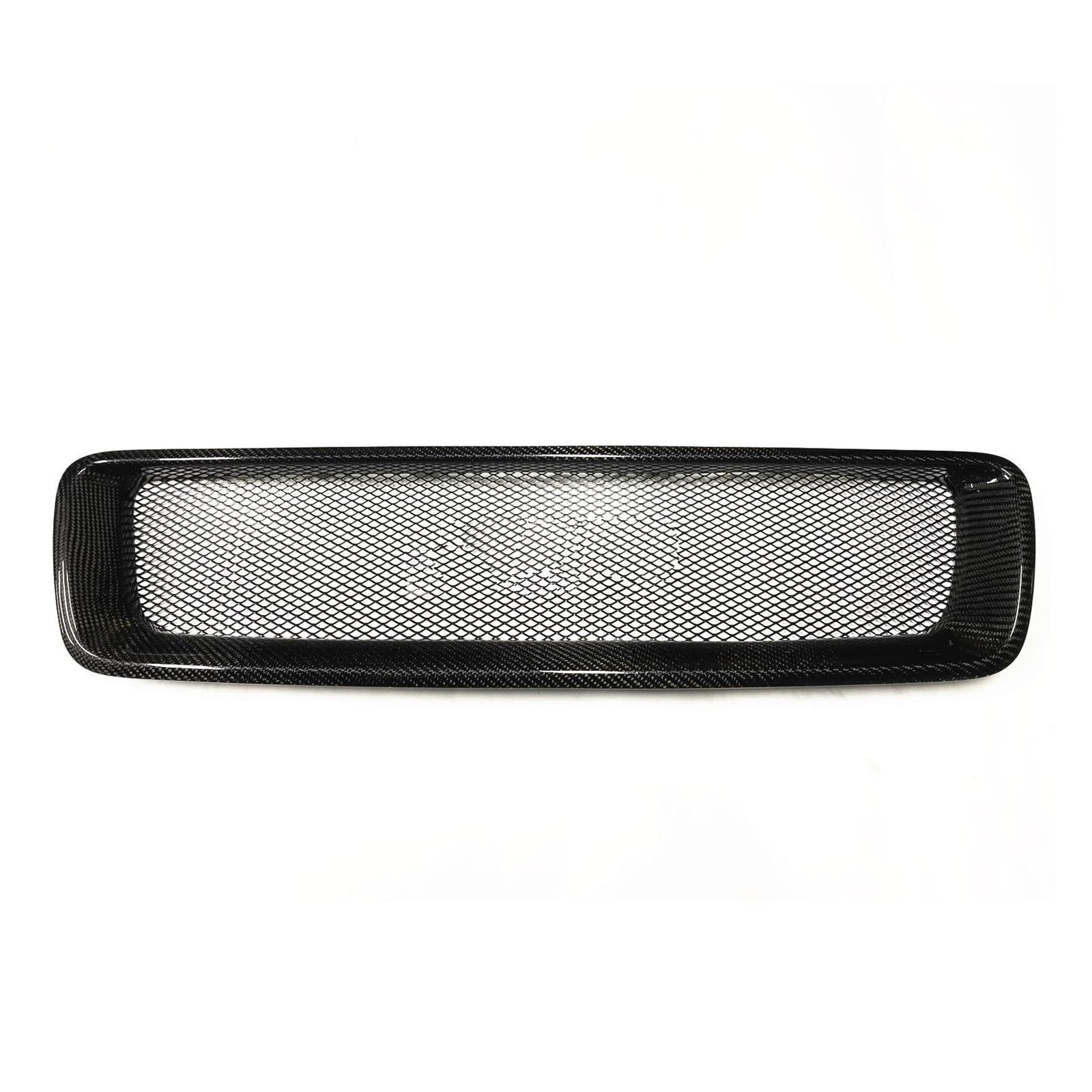 Auto Frontgrill Kühlergrill Für Volvo C30 2007–2008 2009, Echtkohlefaser/Fiberglas, Auto-Oberstoßstangenhaube, Mesh-Bodykit, Gitter, Renngrills Kühlergrill Vorne(Carbon Fiber) von PaCsci