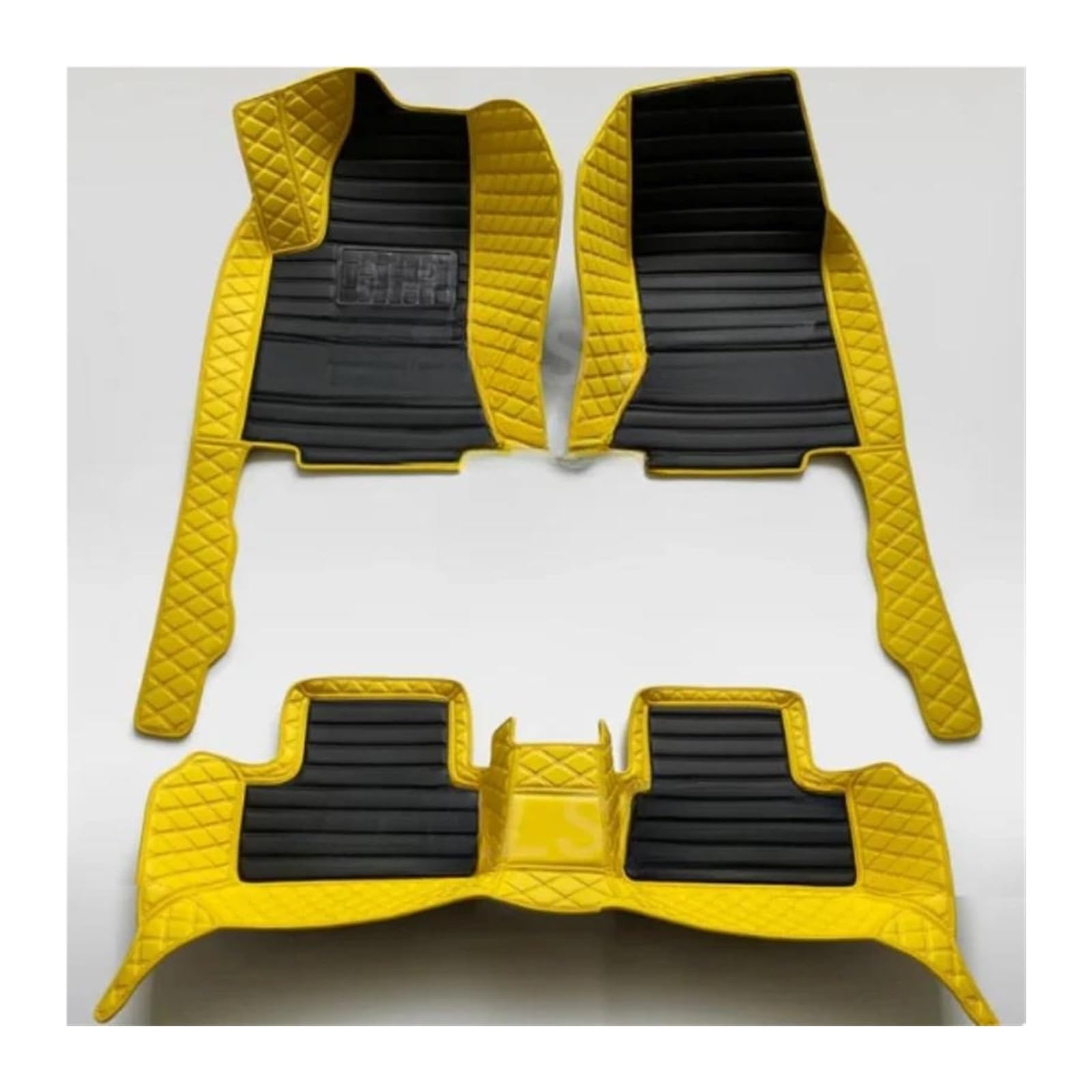Auto Fußmatten Für Chevrolet Für Equinox 2017 2018 2019 2020 2021 2022 Leder 3D Auto Fußmatten Auto Zubehör Innen Automatte Passend(Style 8) von PaCsci