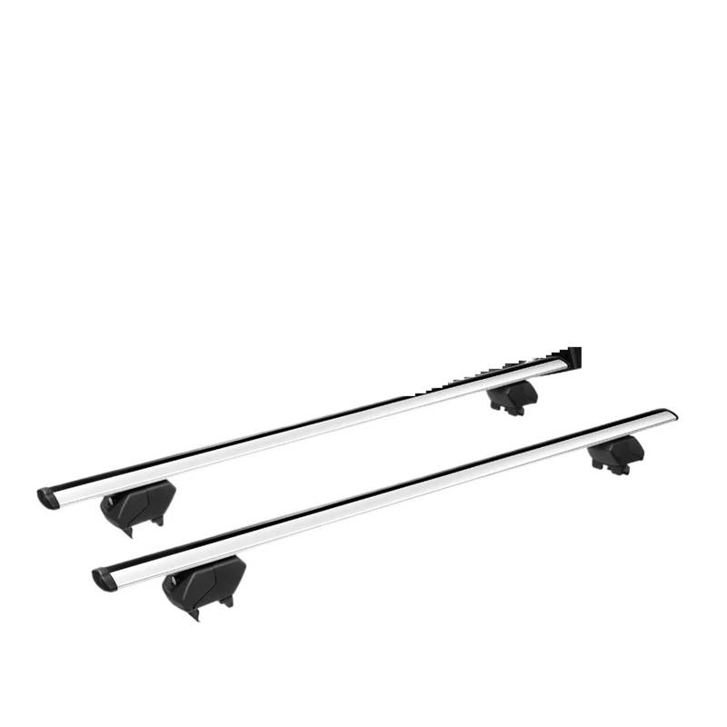 Dach Rack Gepäck 53 Zoll Universal-Gepäckträger Dachträger Querträger Silber Querträger Trägerschienenhalter 150 Kg Last Für 4-türiges Auto/LKW/SUV Racks Träger Auto von PaCsci