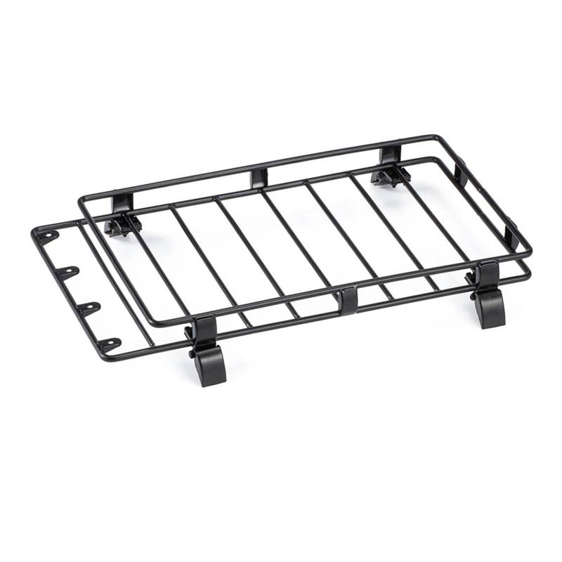 Dach Rack Gepäck Für 1/10 LC80 Für Pajero Für Cherokee Für Wrangler Für Körper Für SCX10 Für TRX4 Redcat GEN8 RGT 86100 RC Crawler Teile Heavy Duty Stahlrohr Dachträger Racks Träger Auto(for P) von PaCsci