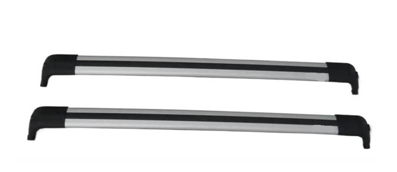 Dach Rack Gepäck Für Land Für Rover Für Discovery 3 4 LR3 LR4 2005-2017 Cross Bar Dach Rack Aluminium Schienen Gepäck Träger Bars Top Racks Schiene Boxen Racks Träger Auto(Silber) von PaCsci