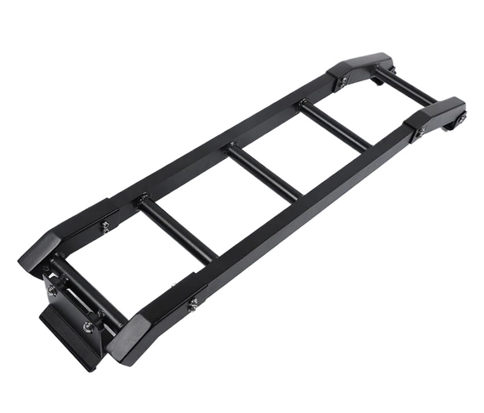 Dach Rack Gepäck Für Suzuki Für Jimny JB64 JB74 2019 2020 2021 2022 + Heckklappe Treppen Dach Top Klettern Leiter Metall Schwanz Tür Treppe Racks Träger Auto(A Model) von PaCsci