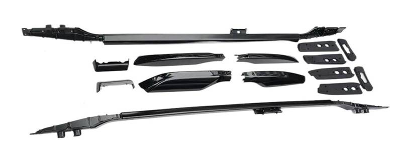 Dach Rack Gepäck Für Toyota Für Land Für Cruiser Für Prado 120 FJ120 LC120 2003-2005 2006 2007 2008 2009 Dachträger Top Dachträger Schiene Gepäck Aluminiumlegierung Racks Träger Auto von PaCsci