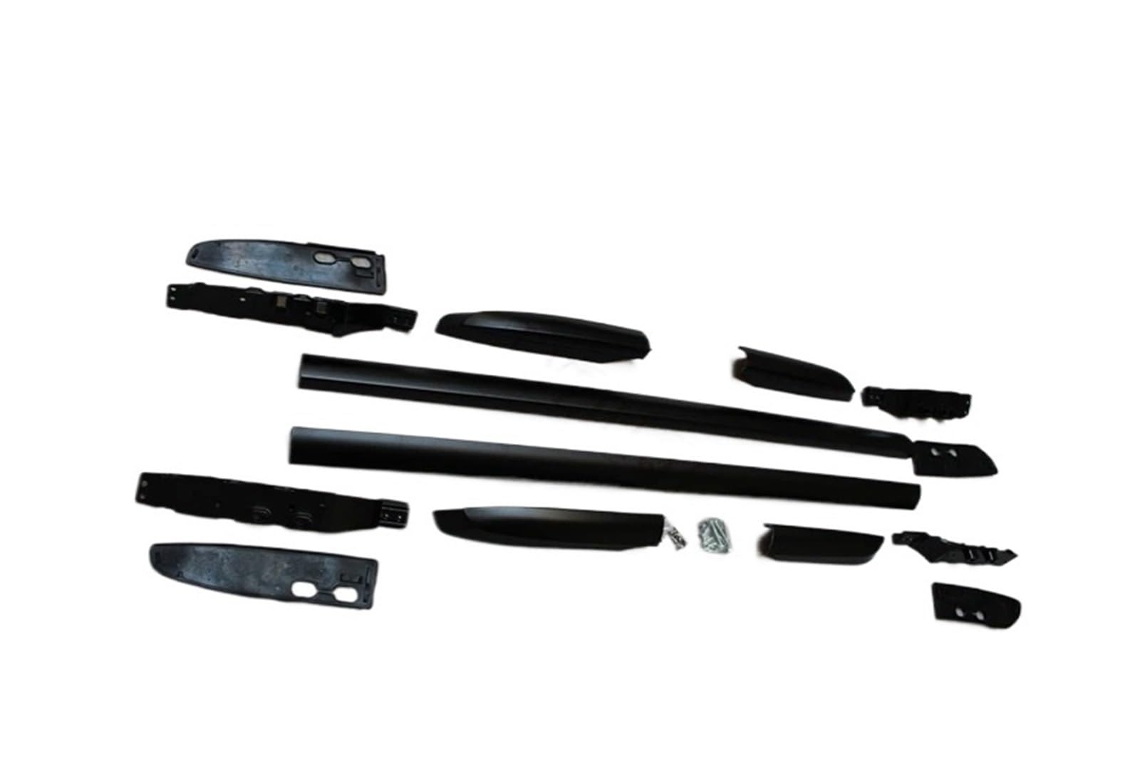 Dach Rack Gepäck Für Toyota Für RAV4 2013 2014 2015 2016 2017 2018 Dachträgerschienen Bar Gepäckträger Bars Top Bar Racks Schienenboxen Racks Träger Auto(Schwarz) von PaCsci