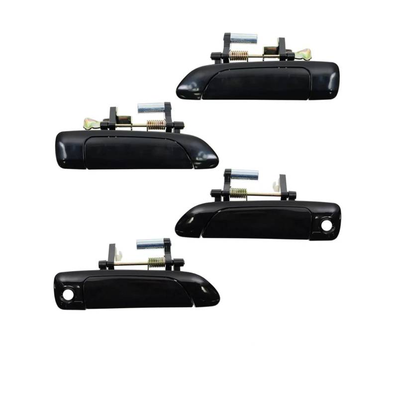 Exterieur Auto Türgriff Für Civic 2001-2005 4 Teile/los Vorne Hinten Links & Rechts Außen Außerhalb Türgriffe Schwarz Set 72180S5A013 72180S5DA02 Außentürgriff Vorne Links von PaCsci