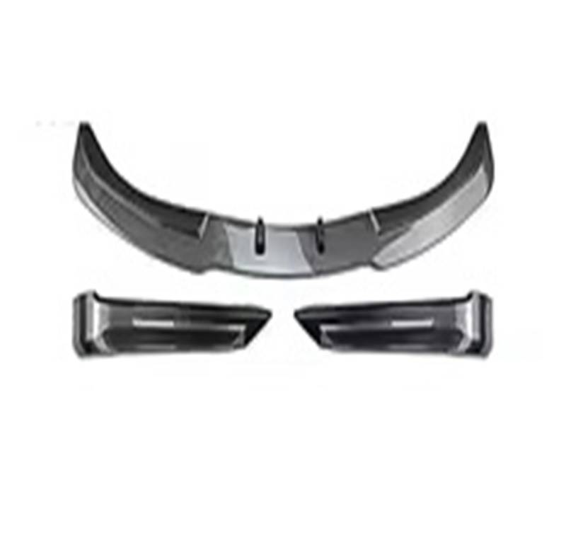 Front Spoiler Lippe Für 3 Serie Für E90 E91 2005-2008 5PCS Auto Vorderen Stoßfänger Lippe ABS Spoiler Körper Kit Auto Frontlippe Spoiler(Carbon Fiber Look) von PaCsci