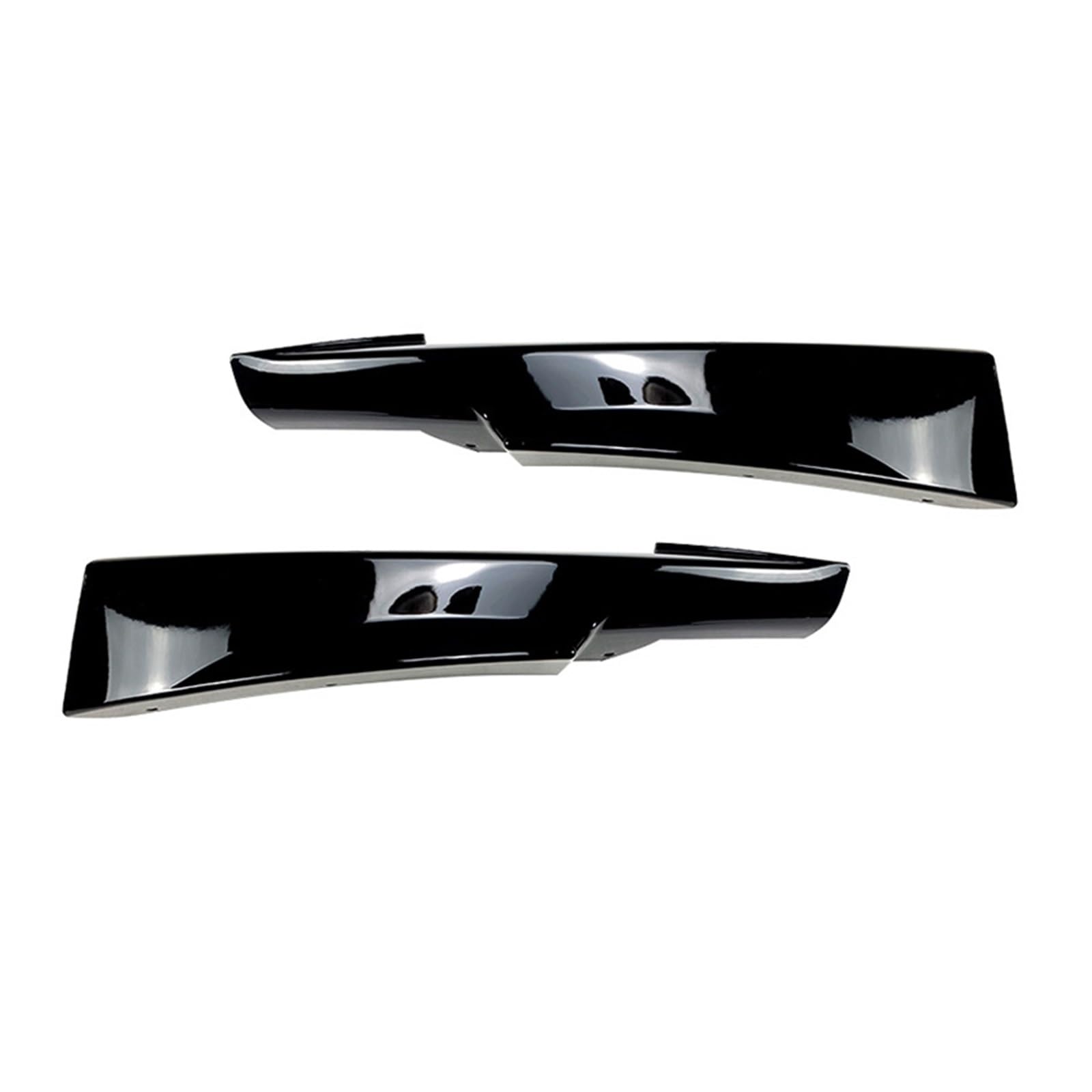 Front Spoiler Lippe Für 3 Serie Für E90 Für E91 Für LCI Für M Für Sport 2009-2012 Auto Front Lip Splitter Diffusor Body Kits Spoiler Auto Frontlippe Spoiler(Gloss Black Splitter) von PaCsci