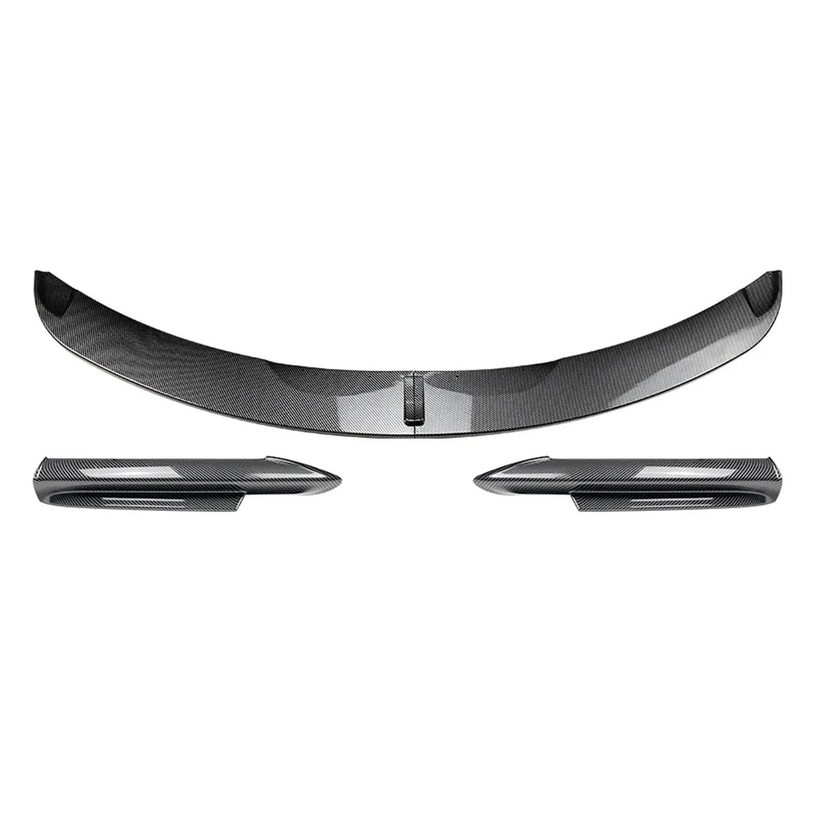 Front Spoiler Lippe Für 3er 2005–2008 Auto-Frontstoßstangen-Lippensplitter-Unterkörper-Kit Auto Frontlippe Spoiler(Carbon Look A B) von PaCsci