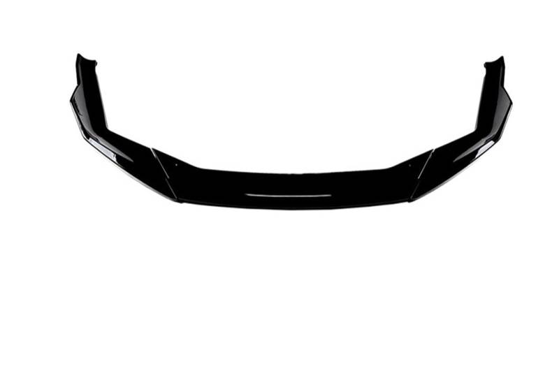 Front Spoiler Lippe Für 5 Serie Für M5 Für F90 Für LCI 2021-2024 Auto Vorderen Stoßfänger Lip Spoiler Schaufel Auto Schutz Protector Körper Kit Auto Frontlippe Spoiler(Gloss Black) von PaCsci