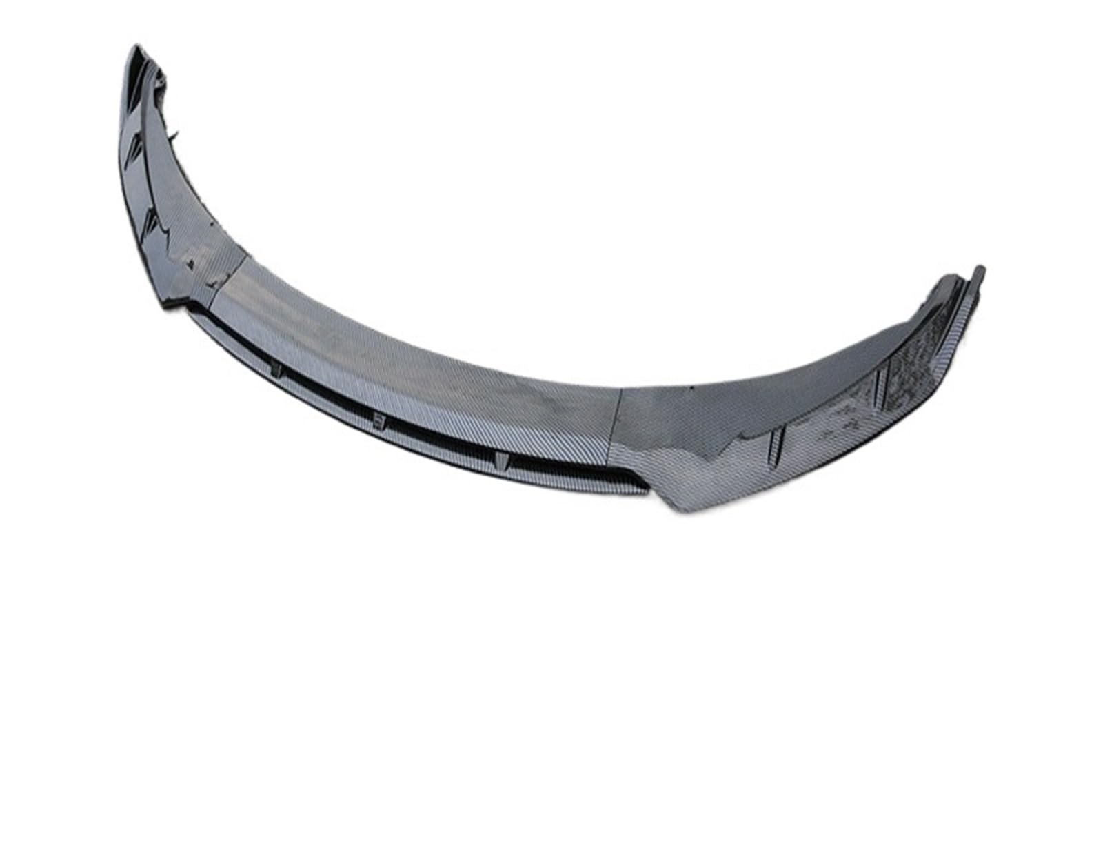 Front Spoiler Lippe Für BYD Für Dichtung Für EV 2022-2024 Front Stoßstange Splitter Lippe Kinn Spoiler Diffusor Protector Auto Frontlippe Spoiler(Carbon Look) von PaCsci