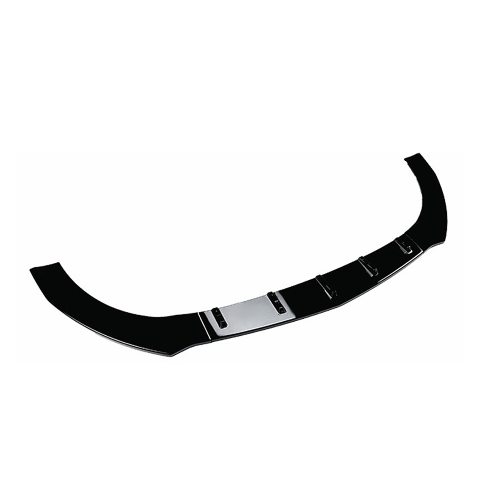 Front Spoiler Lippe Für Benz Für CLA Für C118 Für W118 Für X118 Für CLA180 200 220 250 35 45 Für AMG 2020-2023 Frontschürze Lip Spoiler Auto Frontlippe Spoiler(Gloss Black) von PaCsci