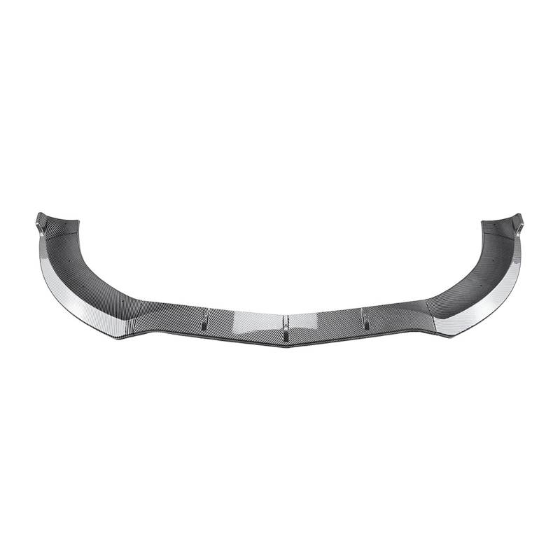 Front Spoiler Lippe Für Benz Für CLS Klasse Für C218 Für X218 Für CLS260 Für CLS300 2014-2017 Auto Vorderen Stoßfänger Lip Lower Canard Kit Auto Frontlippe Spoiler(Carbon Look) von PaCsci