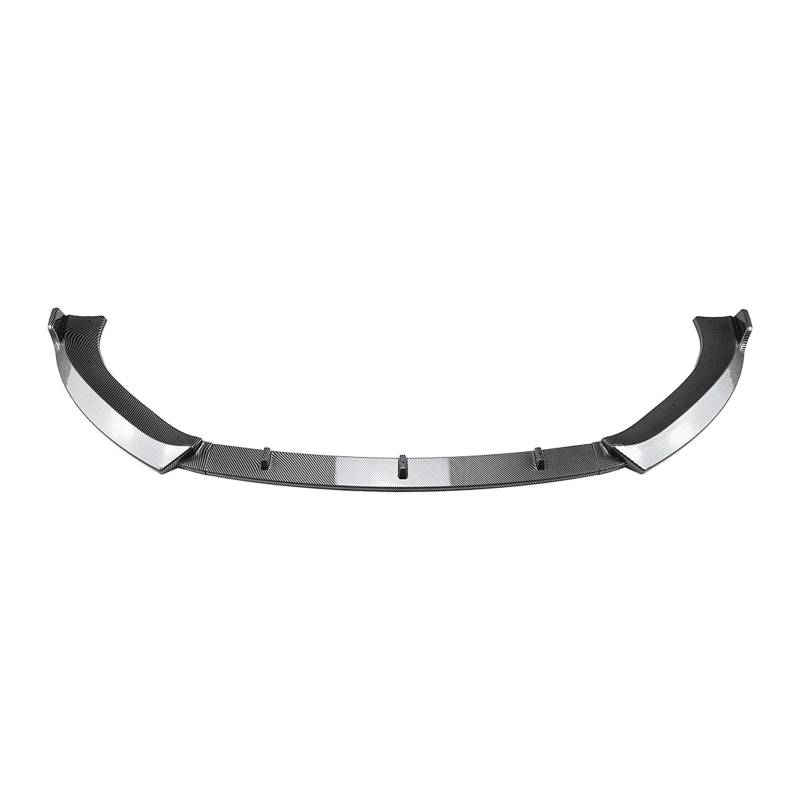 Front Spoiler Lippe Für Benz Für CLS Klasse Für C257 Für Frühen 2018-2021 Für AMG Frontschürze Lip Splitter Diffusor Körper Kits Spoiler Auto Frontlippe Spoiler(Carbon Look) von PaCsci