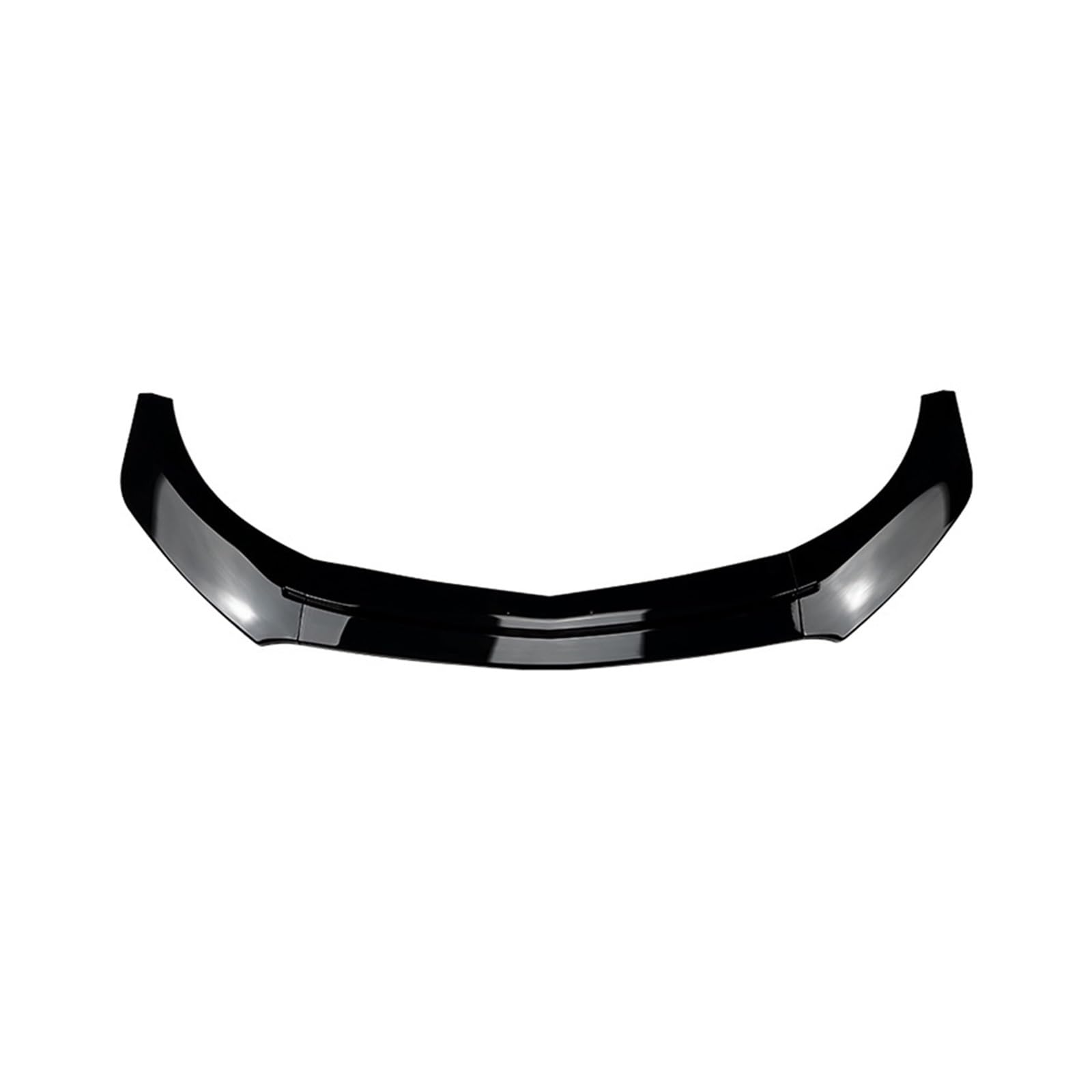 Front Spoiler Lippe Für Benz Für EINE Klasse Für W176 Für A200 A260 A45 Für AMG 2013-2018 Auto Front Stoßstangen Lip Spoiler Auto Frontlippe Spoiler(Glossy Black) von PaCsci