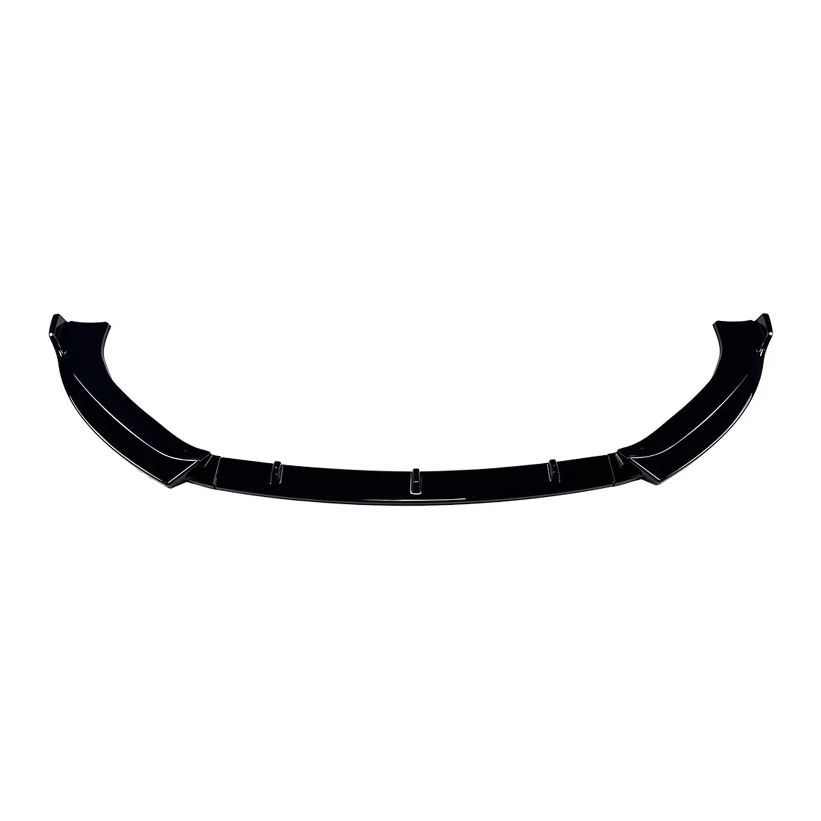 Front Spoiler Lippe Für CLS Klasse Für C257 2018-2021 Auto Vorderen Stoßfänger Lip Body Kits Zubehör Spoiler Auto Frontlippe Spoiler(Gloss Black) von PaCsci