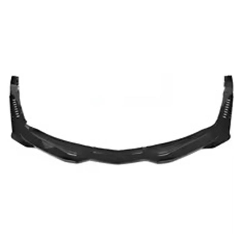 Front Spoiler Lippe Für Chevy Für Corvette Für C7 Stufe 3 Stil 2014-2019 Auto Vorderen Stoßfänger Lip & Seite Winglets Spoiler Auto Frontlippe Spoiler(Glossy Black) von PaCsci