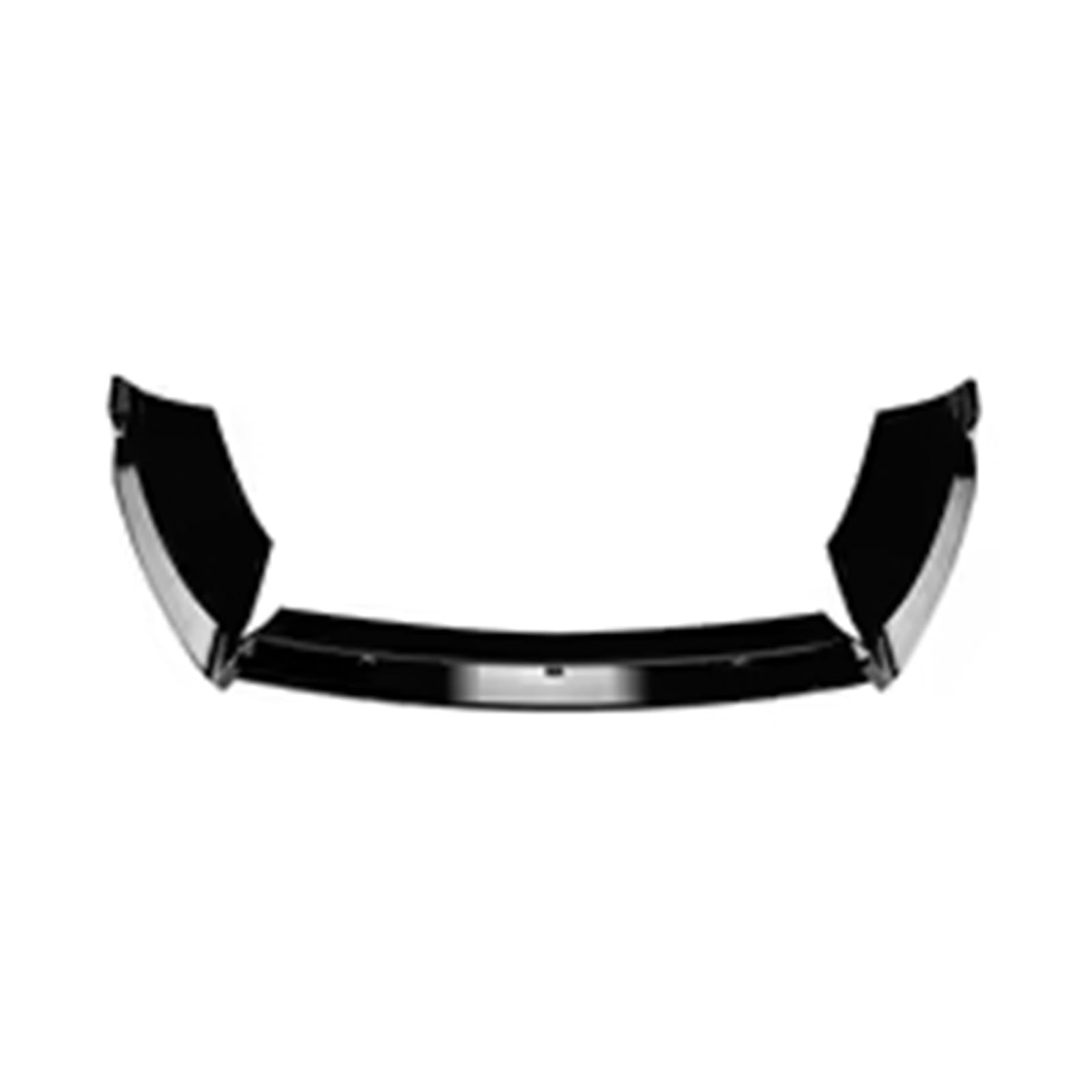 Front Spoiler Lippe Für Ford Für Fiesta Für MK6 Für ST 2012-2017 Für B-Max Für B232 Auto Front Lip Spoiler Diffusor Schutz Körper Kit Auto Frontlippe Spoiler(Gloss Black) von PaCsci