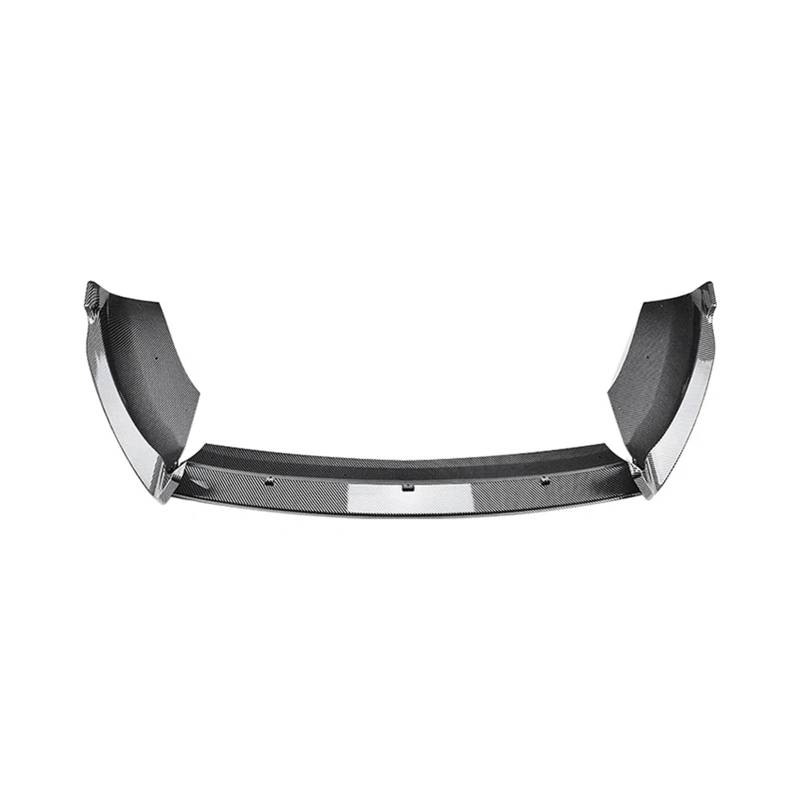 Front Spoiler Lippe Für Ford Für Fiesta Für MK6 Für ST Für B-Max Für B232 2012-2017 Auto Vorderen Stoßfänger Lip Spoiler Auto Frontlippe Spoiler(Carbon Fiber Look) von PaCsci