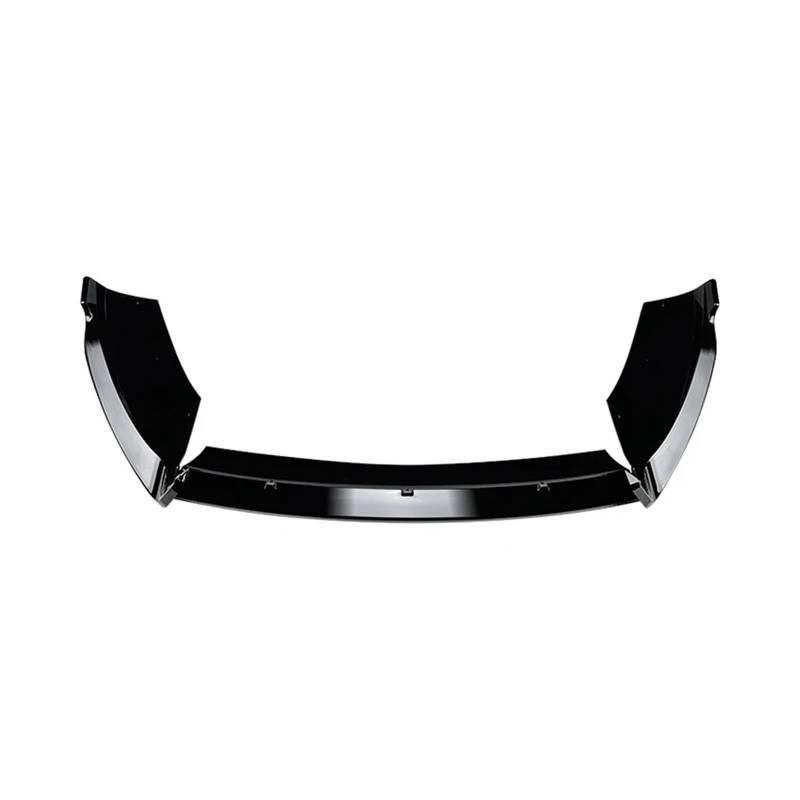 Front Spoiler Lippe Für Ford Für Fiesta Für MK6 Für ST Für B-Max Für B232 2012-2017 Auto Vorderen Stoßfänger Lip Spoiler Auto Frontlippe Spoiler(Glossy Black) von PaCsci