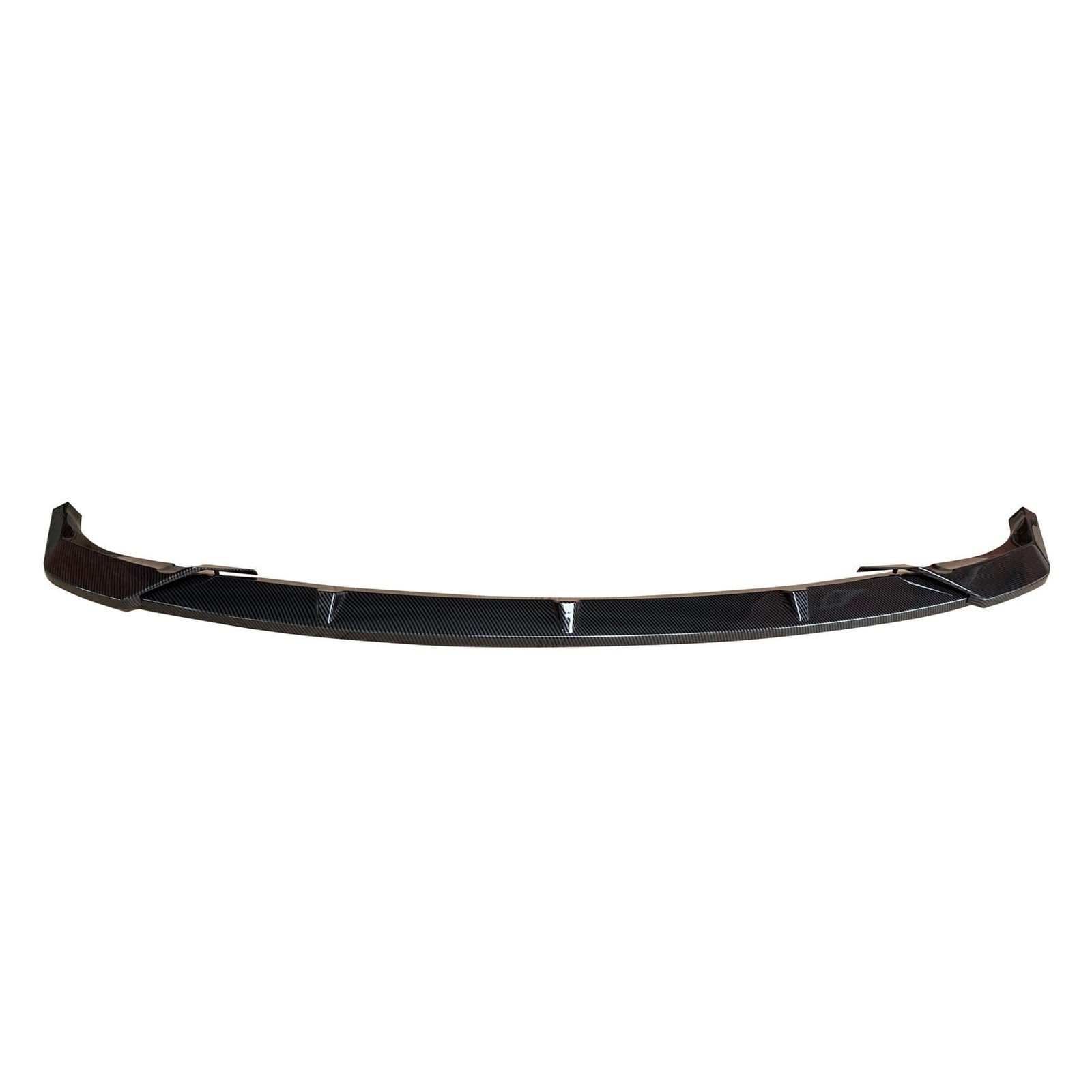 Front Spoiler Lippe Für Jeep Für Grand Für Cherokee Für Basis 2014-2021 Auto Vorderen Stoßfänger Lip Spoile Body Kit Auto Frontlippe Spoiler(Carbon Fiber Style) von PaCsci