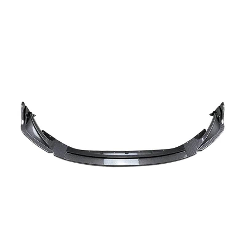 Front Spoiler Lippe Für M3 Für G80 Für M4 Für G82 2021 + Front Lip Spoiler Auto Vorderen Stoßfänger Schaufel Ecke Externe Dekoration Auto Frontlippe Spoiler(Carbon Black) von PaCsci