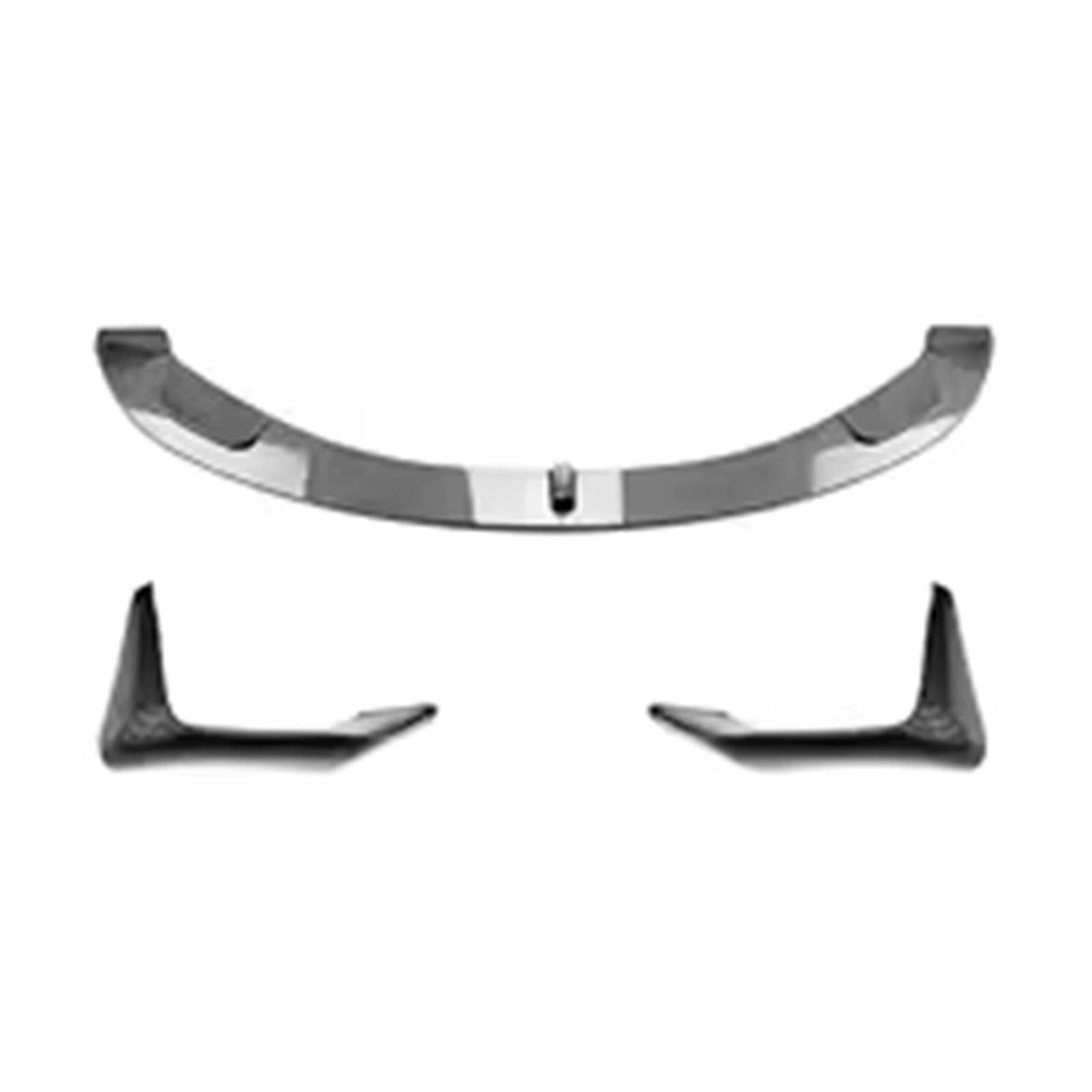 Front Spoiler Lippe Für M3 Für M4 Für F80 F81 F82 F83 2013-2018 Auto Front Lip Spoiler Stoßstange Canard Lip Body Kit Auto Frontlippe Spoiler(Carbon Look Set B) von PaCsci