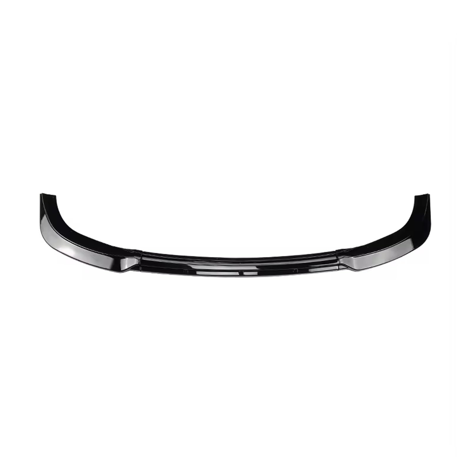 Front Spoiler Lippe Für Sitz Für Ibiza Für MK5 Für Standard Für FR 2018 + Auto Front Lip Splitter Diffusor Körper Kit Auto Frontlippe Spoiler(Gloss Black) von PaCsci