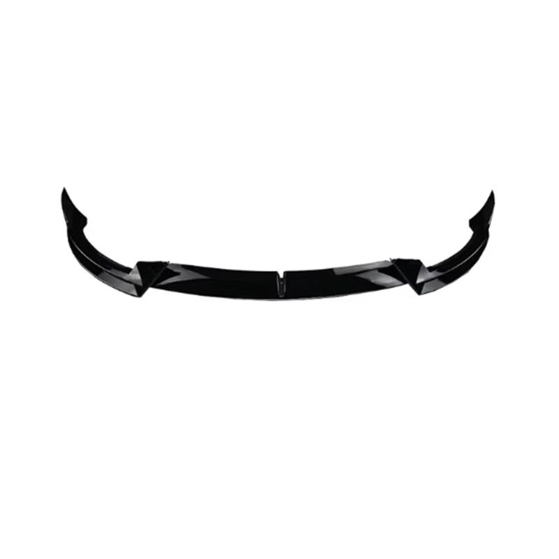 Front Spoiler Lippe Für Tesla Für Modell 3 2017-2023 Für Modell Für Y 2021 2022 2023 Frontschürze Lippe Kinn Diffusor Körper Kit Auto Frontlippe Spoiler(MY Glossy Black) von PaCsci